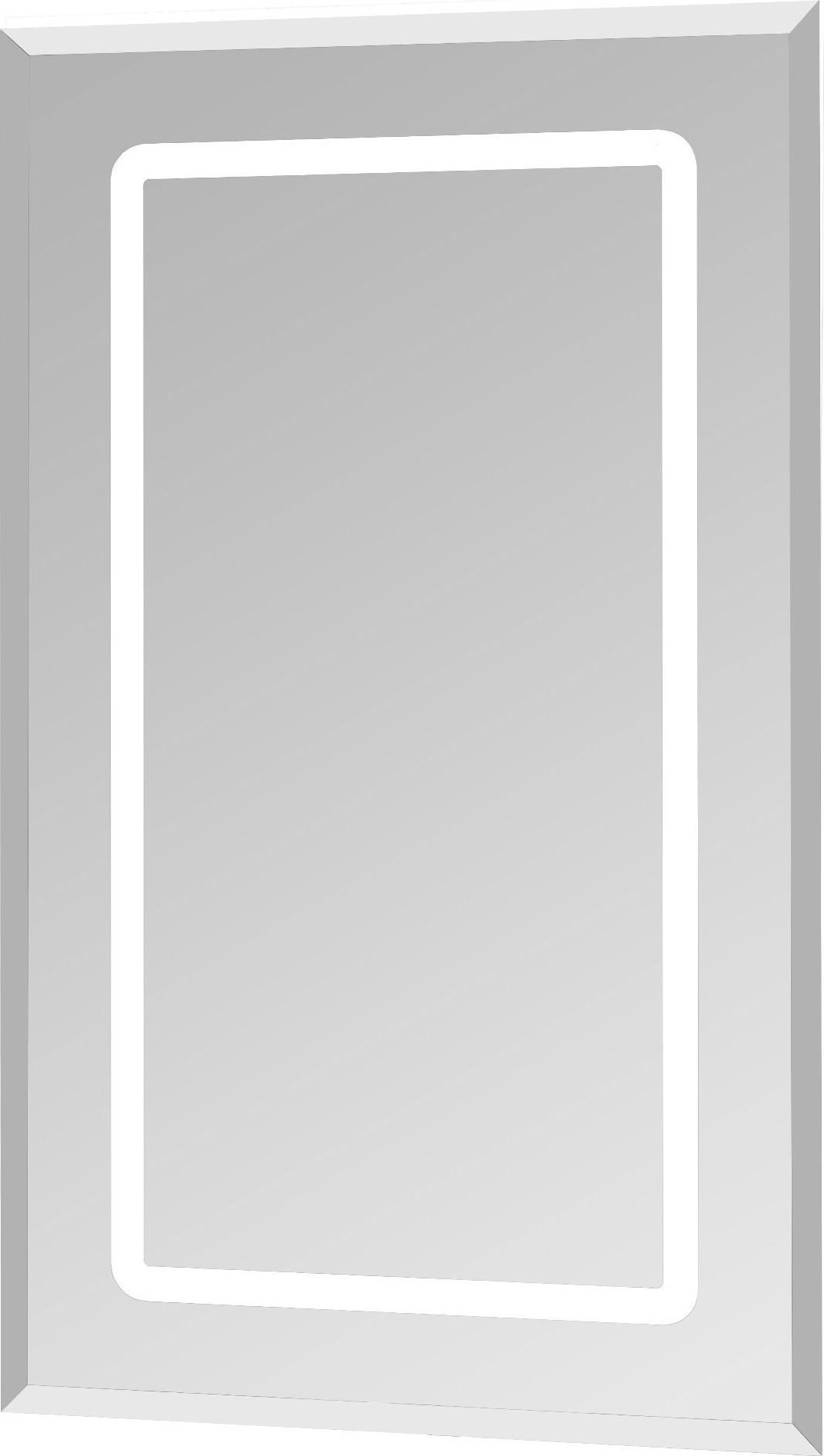 Зеркало Акватон Римини 60x100 см 1A177602RN010 с подсветкой
