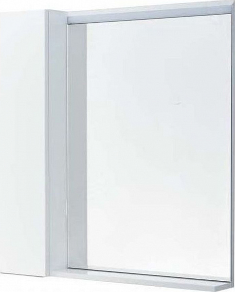 Зеркало Акватон Рене 80x85 см 1A222502NRC80 левое с подсветкой фото 1