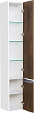 Шкаф-пенал Акватон Капри 30x163 см тёмное дерево 1A230503KPDBL левый фото 2