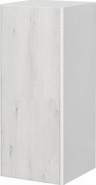 Шкаф-пенал Акватон Сакура 33x99 см белый / светлое дерево 1A220803SKW8R правый фото 1