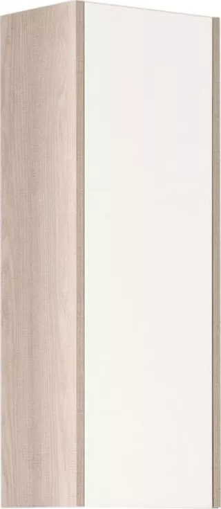 Шкаф-пенал Акватон Йорк 30x80 см белый / светлое дерево 1A171403YOAV0